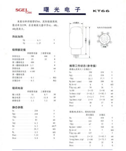 KT66 specifications