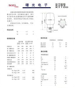 KT94 specifications